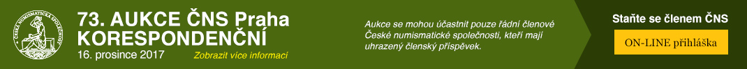 ČNS Praha, 73. aukce - KORESPONDENČNÍ