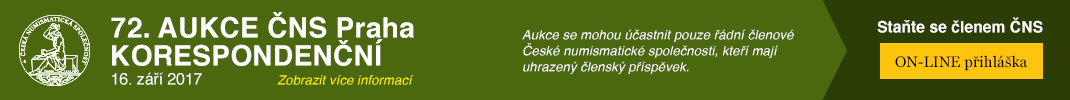 ČNS Praha, 72. aukce - KORESPONDENČNÍ