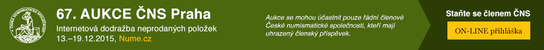 ČNS Praha, 67. aukce - DODRAŽBA