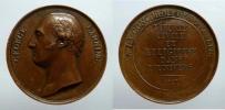 Premiér George Canning - úmrtní medaile 1827 -
