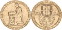 20 Escudos 1953 - 25.výr. finanční reformy KM 585 Ag 8 00 21