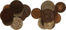 Konvolut 10 kusů mincí (1 - 10 Rappen)