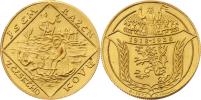 Španiel - malá medaile na 10 let ČSR 1928 (R1973) -