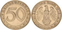 50 Rpf. 1938 E - Ni "R" KM 95