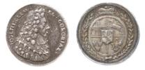 Medaile na římskou korunovaci v Augsburgu