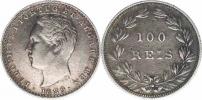 100 Reis 1889         KM 510;  Gomes L1 09      Ag 917  2