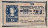 Rakousko - Uhersko 1759 - 1918, 25 Koruna 1918