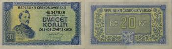 20 Korun bez let.(1945)