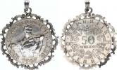 50 Schilling 1967 - Donauwalzer        KM 2902  zasazený do ozdob