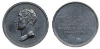 Medaile 1838 na holdování v Tyrolsku - hlava zleva
