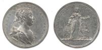 A.Wiedeman - medaile na českou korunovaci v Praze 12.5.1743