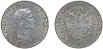 20 Krejcar 1835 B - se znakem