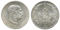 5 Koruna 1909 b.zn. - Schwartz_dr. rys. v Av.