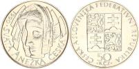 50 Kčs 1990 - sv. Anežka