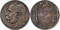 Kounický - medaile na 60 let vlády 1908 - hlava zleva