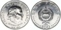 100 Forint 1968 - Semmelweis          KM 584      Ag 640  28 g