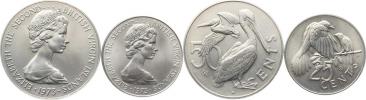 25 Cents 1973 FM - ptáci; +50 Cents 1973 FM - pelikán