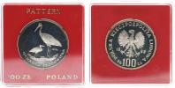 100 Zlotych 1982 - čáp     "PRÓBA"     KM Pr466   "R"  (4 000 ks)