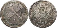 Plaquette (XIV Liards) 1757 zn. ruka