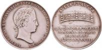 AR větší jeton na korunovaci v Miláně - září 1838 -
