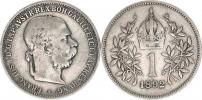 1 Koruna 1892 b.zn.        "R"     4