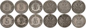 5 Pfennig 1908 G