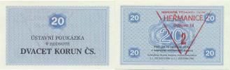 20 Korun 1981 - ústavní poukázka