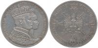 Tolar spolkový 1861 A - korunovační