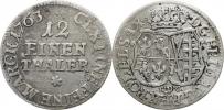 1/12 Tolaru 1763 EDC             KM 953; Kop. 11310; Schön 184