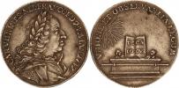 Velký žeton na volbu za římského císaře 24.1.1742 ve Frankfurtu