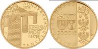 5000 Koruna (1/2 Unce) 2014 - Jizerský železniční