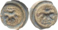 Dutý haléř s českým lvem       Sm. Tab. VII/4; Cast.27a; Nech. 18