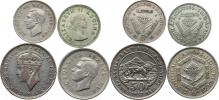 6 Pence 1948; +3 Pence 1943