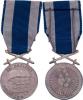 Stříbrná vojenská medaile Za zásluhy - pražské