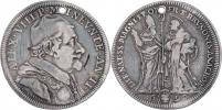 Teston 1690 - II.rok pontif. - svatí Magnus a Bruno