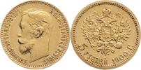 5 Rubel 1900
