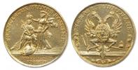 Nesign. - medaile posměšná na korunovaci na římského císaře 4.10.1745