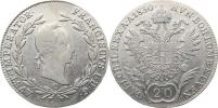 20 kr. 1830 C_ělká ražba portrétu