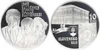 10 Euro 2013 - 150. výročí Matice slovenské           KM 131