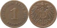 1 Pfennig 1892 J            "R"    KM 10
