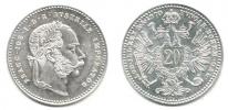 20 kr. 1870 b.zn.