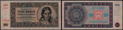 1000 Koruna 1945