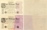 2 Millionen Mark 9.8. 1923  sér. 46 J (černě série-číslovač červe