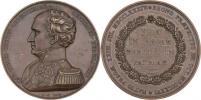 Durand A.P. - portrétní medaile 1835 - poprsí zleva