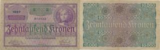 10 000 Kronen 2.1. 1924   sér. 1007      Pick 85