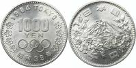 1000 Yen rok 39 (1964) - OH Tokyo 1964          Y. 80    "R"