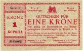 1 Koruna (1915-1918) perf.