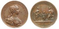 Westner - medaile na narození prince Josefa II.