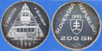 200 Sk 1995 -100.výr. zahájení provozu tramvaje v Bratislavě