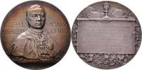 AR medaile na 50.výročí svěcení 1902 - poprsí čelně